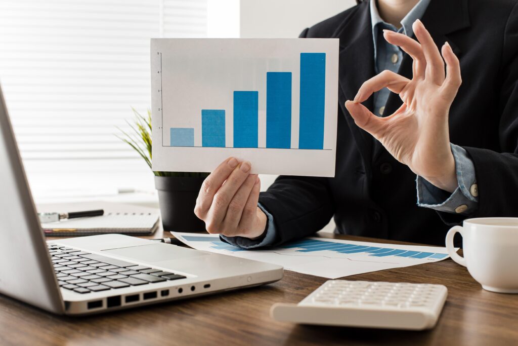 Businessman doing OK sign